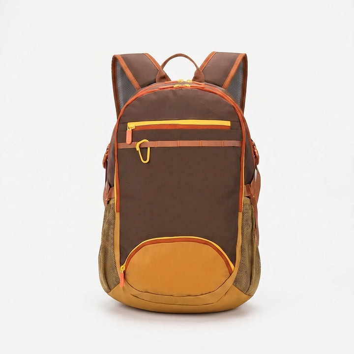 Foldable nylon hiking backpack, durable and spacious for outdoor adventures & travel.
