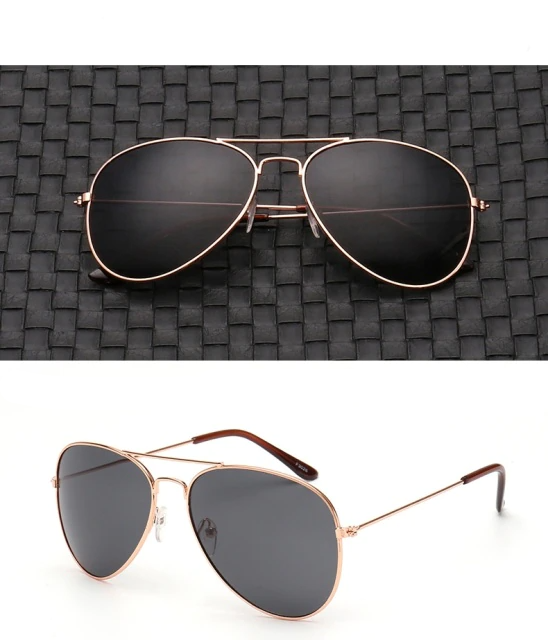 Luxury polarized aviator sunglasses with advanced anti-glare for superior clarity & eye protection.