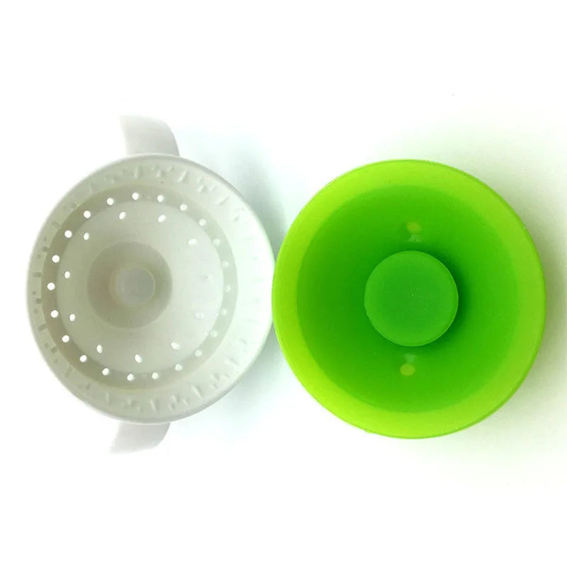 Overhead view of a Magic 360° Baby Learning Sippy Cup, highlighting the rim for easy drinking