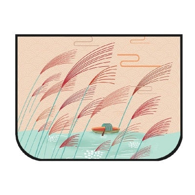 Travel essential magnetic car sunshade for kids, ensures UV protection & a cool car interior.