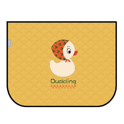 Polyester magnetic car sunshade, designed for kids' UV protection, a must-have baby transport accessory.