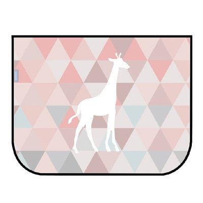 UV protection car window shade with magnetic design for kids, a travel essential for any car interior.