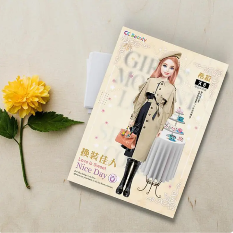 Unisex magnetic dress-up doll game for kids with diverse outfits, promoting creative play