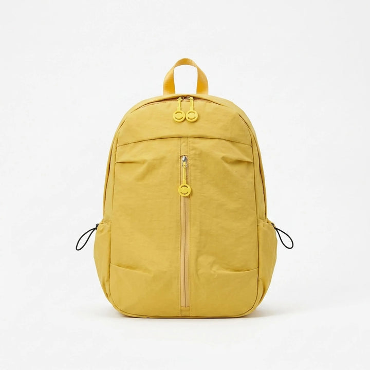 Sleek unisex commuter backpack, water-resistant nylon, ideal for daily essentials, laptop, or adventure travel.