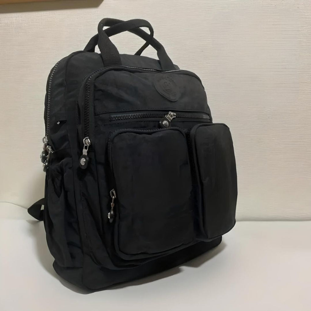Unisex multi-pocket backpack bag, perfect for daily commute & travel. Organized storage for essentials.