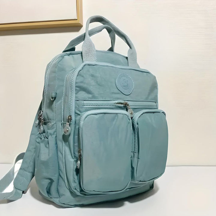 Durable multi-pocket backpack, comfortable for daily carry & travel. Organized storage for all essentials.