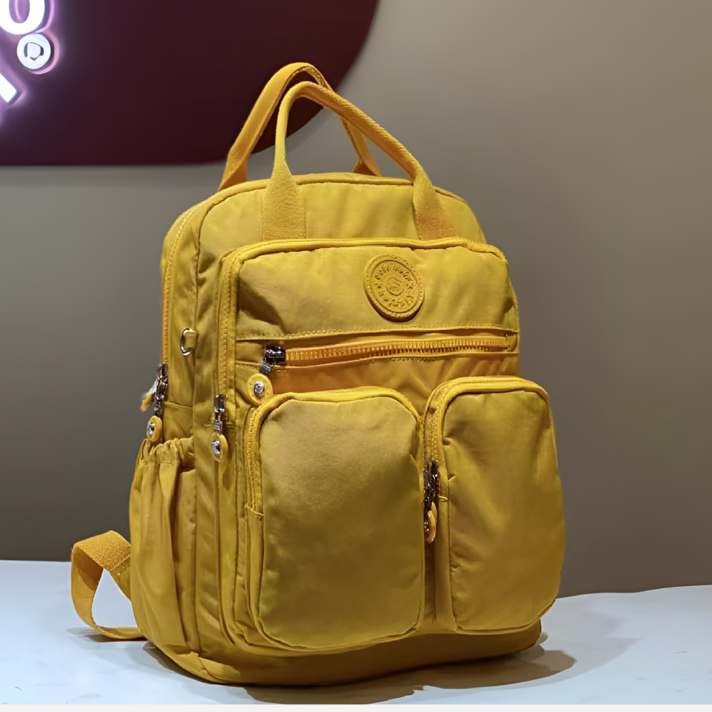 Comfortable multi-pocket backpack bag, weather-resistant for daily commute & travel. Unisex & stylish.