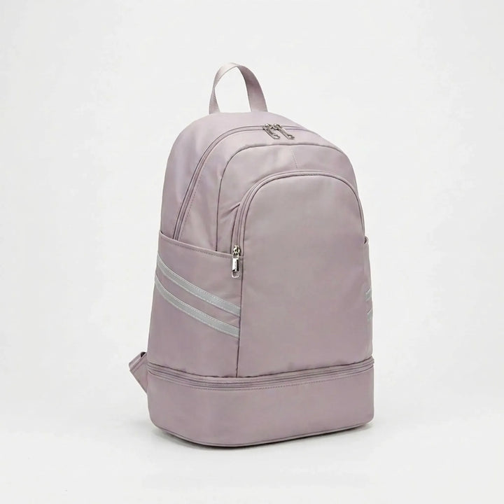 Spacious unisex laptop backpack with padded compartment, perfect for students, commuters & gym-goers.