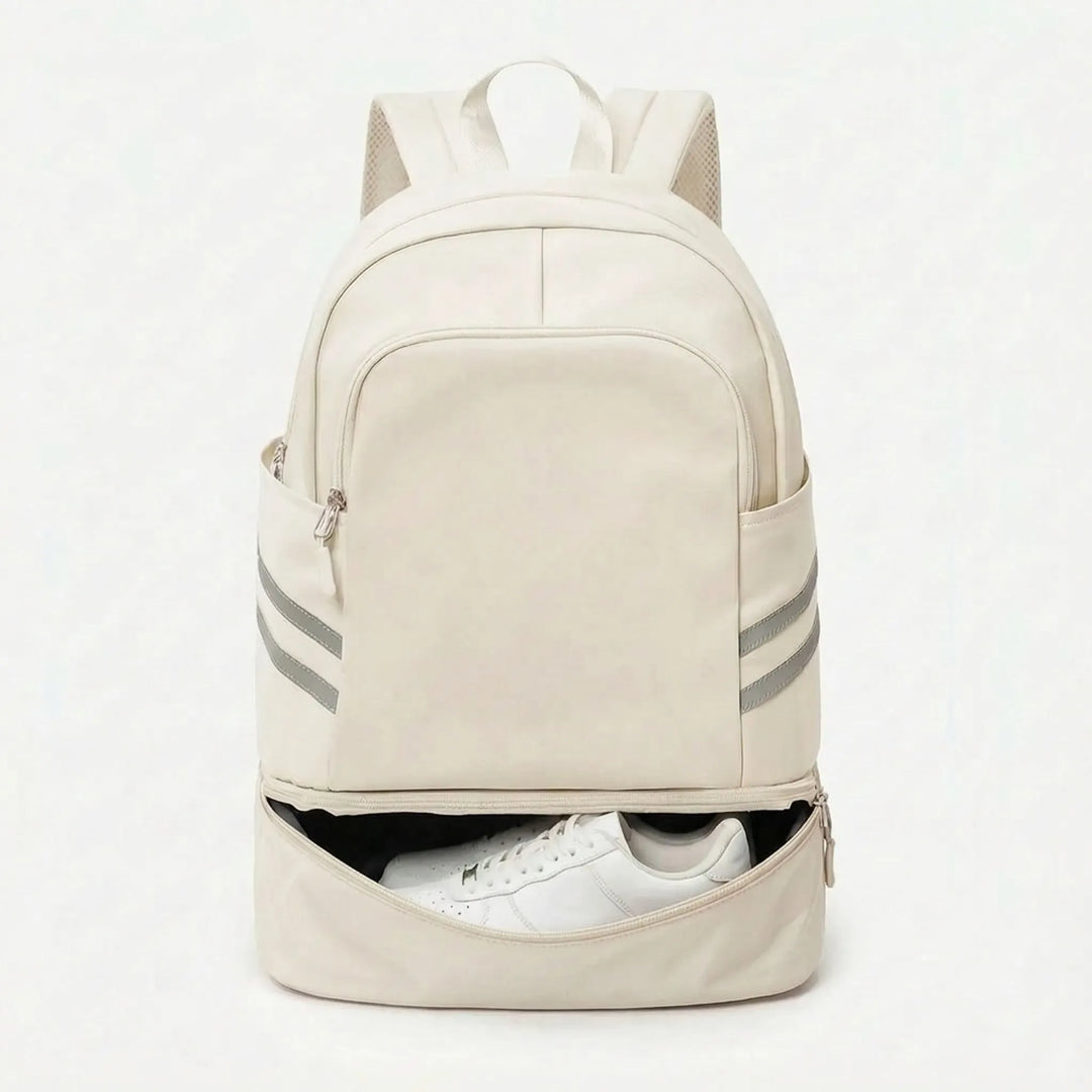 Multi-pocket gym & sports backpack with water bottle pockets. Organized for active daily carry & travel.