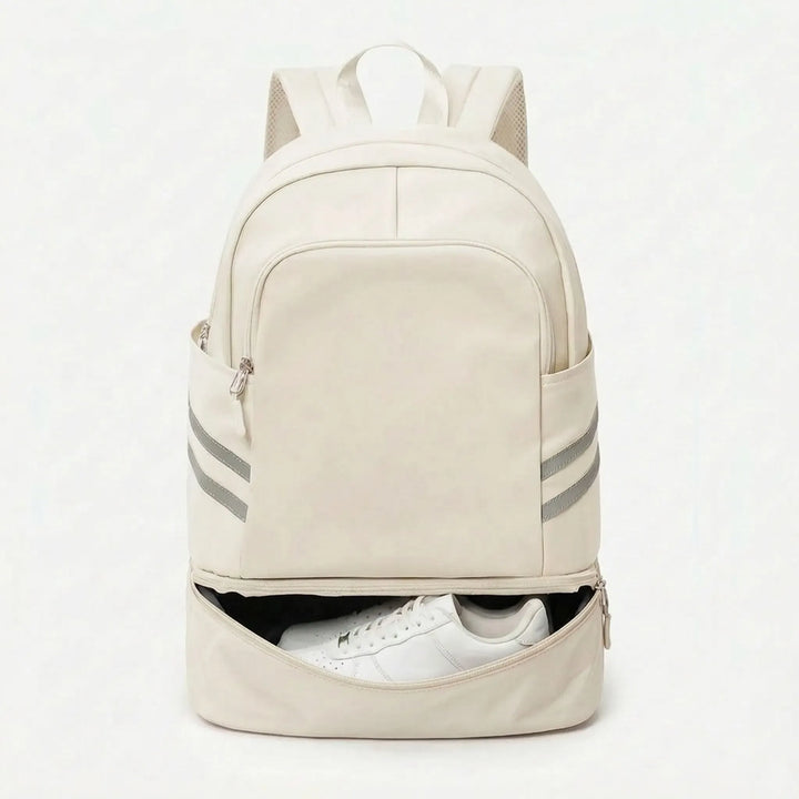 Multi-pocket gym & sports backpack with water bottle pockets. Organized for active daily carry & travel.