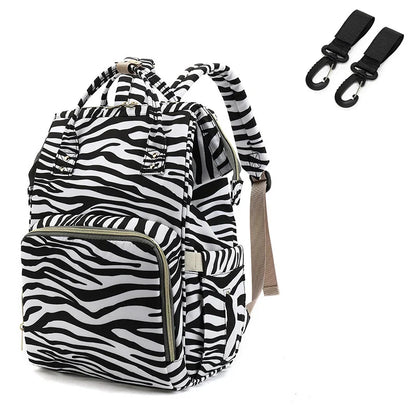 Unisex baby bag available in multiple neutral colors, fashion-forward parenting essential