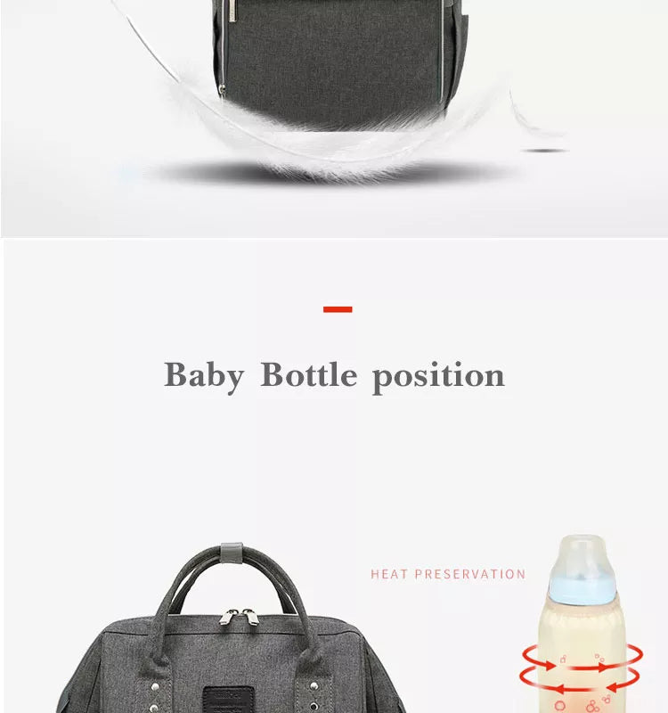 Unisex multifunction baby backpack suitable for both moms and dads, versatile design