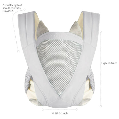 Hands-free unisex baby carrier backpack, ideal for daily parent essentials and travel.