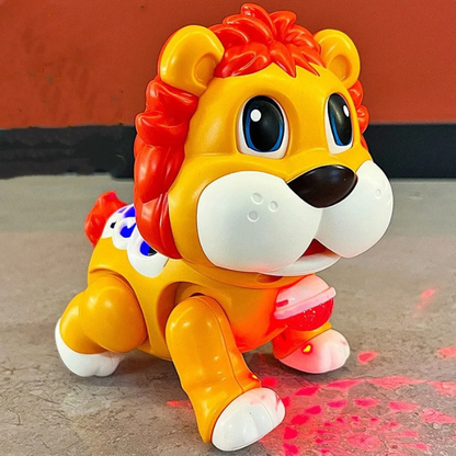 Unisex musical dancing animal baby toy, vibrant colors, promotes sensory play and motor skills in toddlers