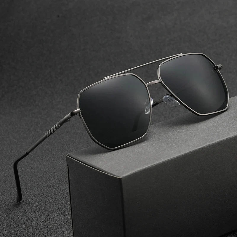 Stylish Mystic Edge Aviator sunglasses for UV protection, perfect for summer fashion & eye protection.