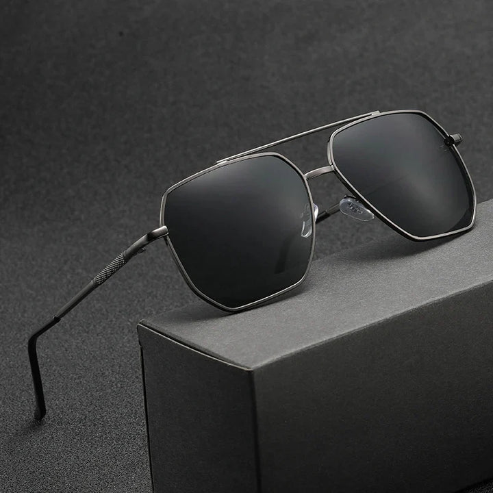 Stylish Mystic Edge Aviator sunglasses for UV protection, perfect for summer fashion & eye protection.
