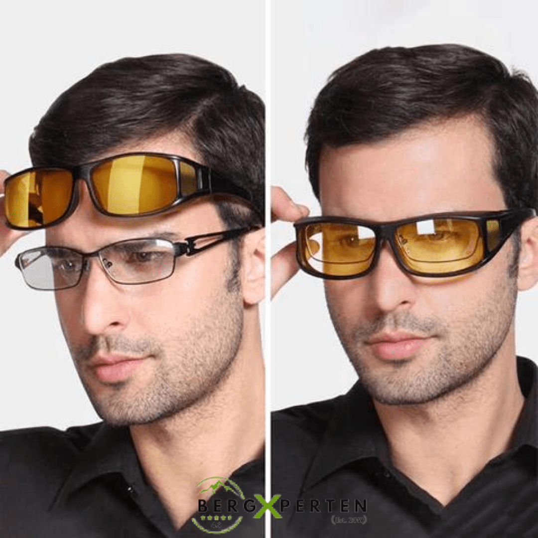 HD night driving lenses providing glare protection and improved visual clarity for safer night driving.