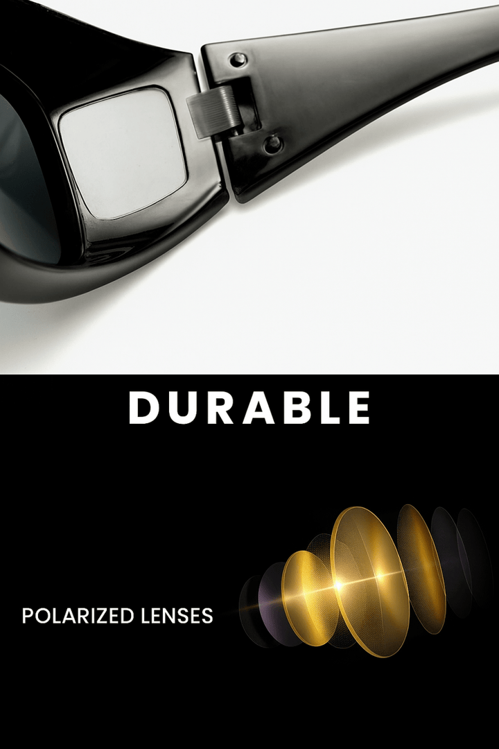 Experience safer night driving with these unisex glasses, offering anti-glare protection and crystal-clear low-light vision.