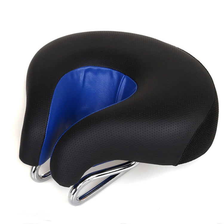 Padded noseless comfort bike seat, ideal for mountain bikes. Ergonomic unisex bicycle saddle for long-distance cycling.