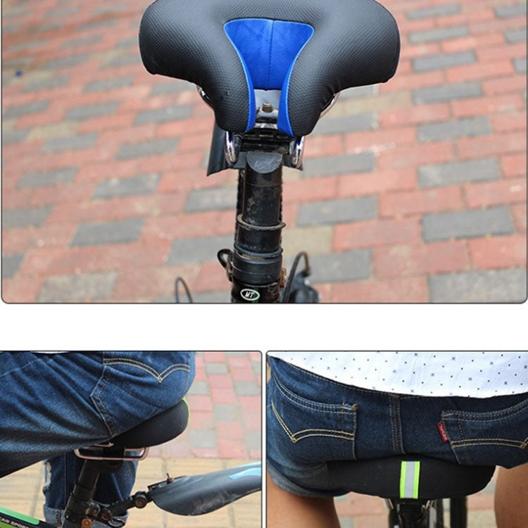 Premium cycling accessory: unisex noseless bike saddle. Thick padded for ultimate comfort, support, and pressure relief.