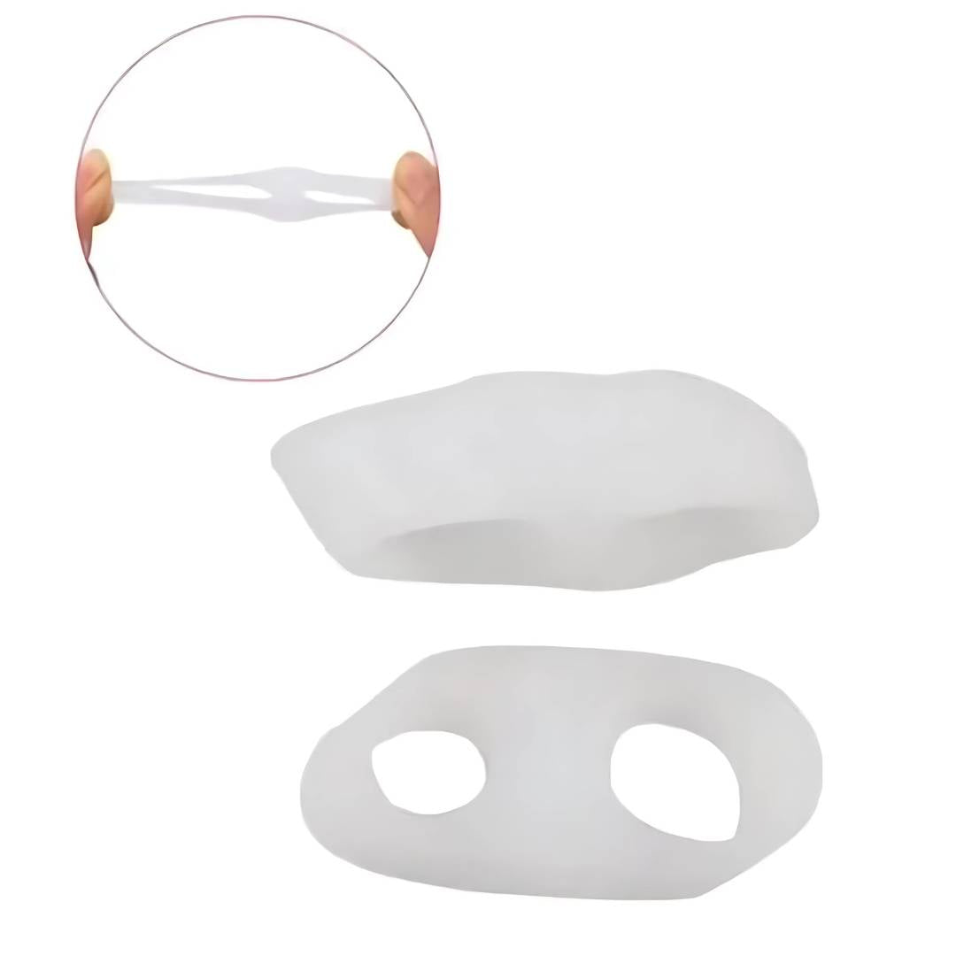 Gentle foot pain relief with orthopedic toe spacers. Promotes natural toe alignment & daily comfort.