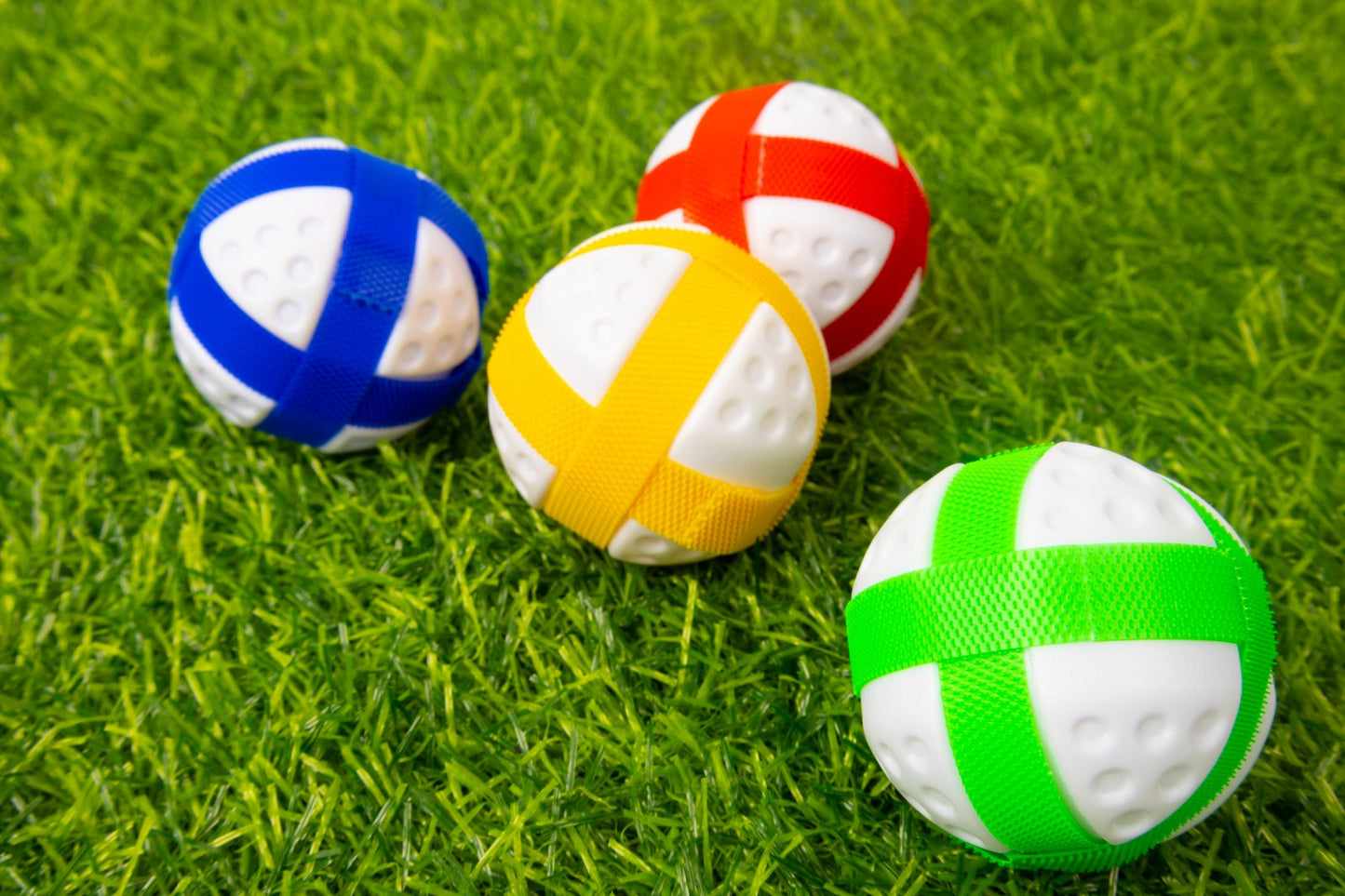 Kids and adult outdoor golf game, easy to set up for backyard or garden play.