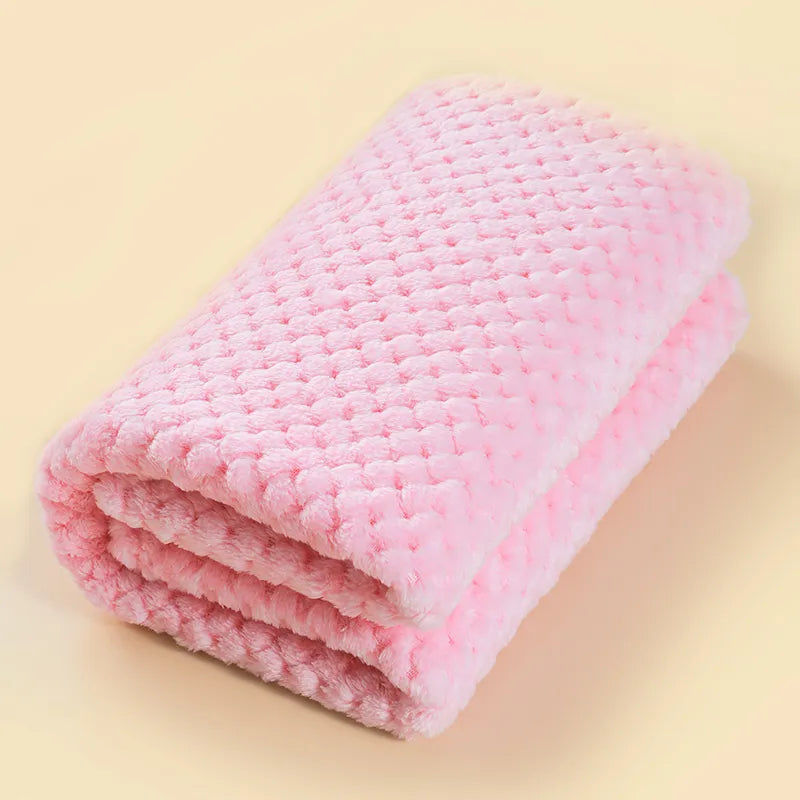 Versatile pineapple plaid baby blanket, stroller blanket, and nursery decor
