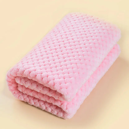 Versatile pineapple plaid baby blanket, stroller blanket, and nursery decor