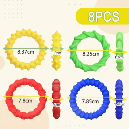 Unisex stress relief toy, ideal for anxiety and focus enhancement, soft silicone