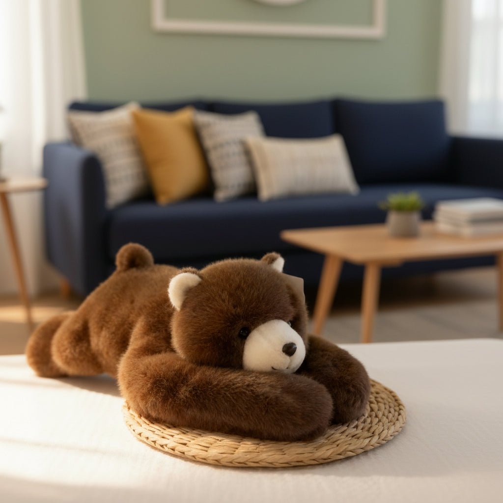 Unisex plush stress relief hug companion, perfect for deep comfort & relaxation.