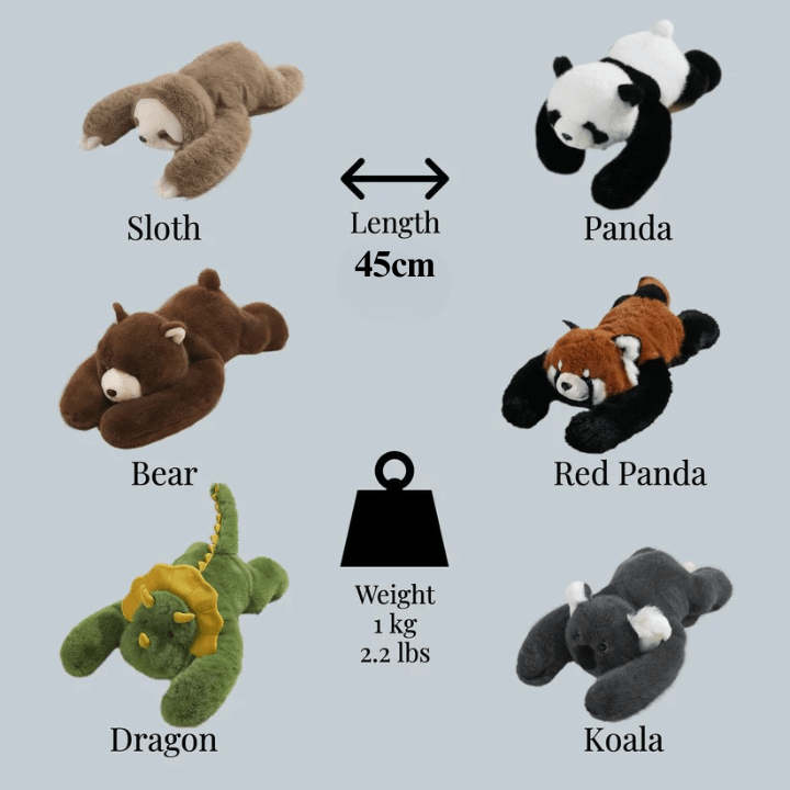 Emotional support plush toy, a hypoallergenic cuddle companion for deep comfort.