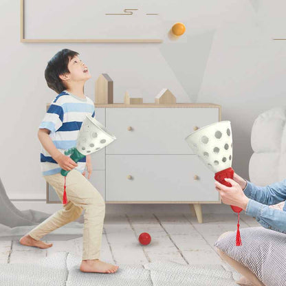 Unisex Pop 'N Catch Game for kids & adults, great for outdoor active play & hand-eye coordination.