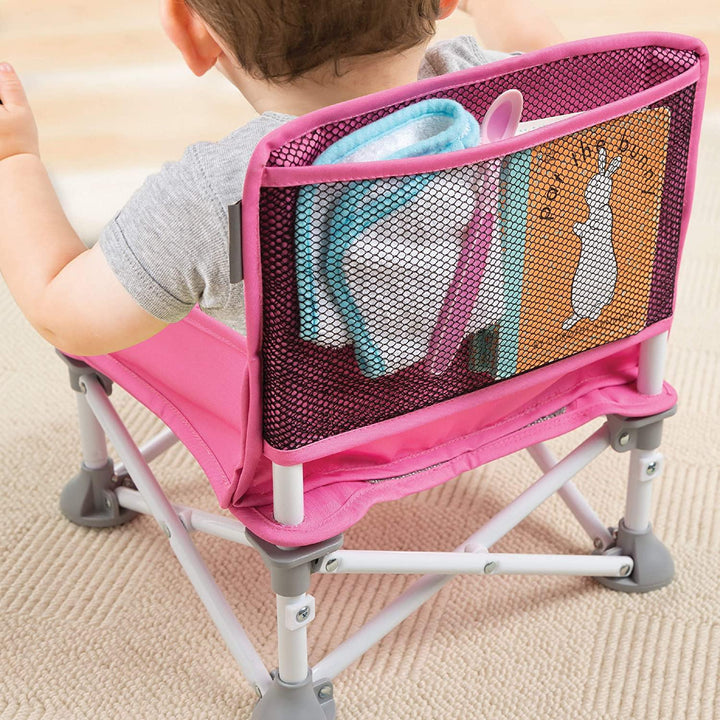 Unisex toddler booster seat with a removable tray, making it versatile for play and feeding times