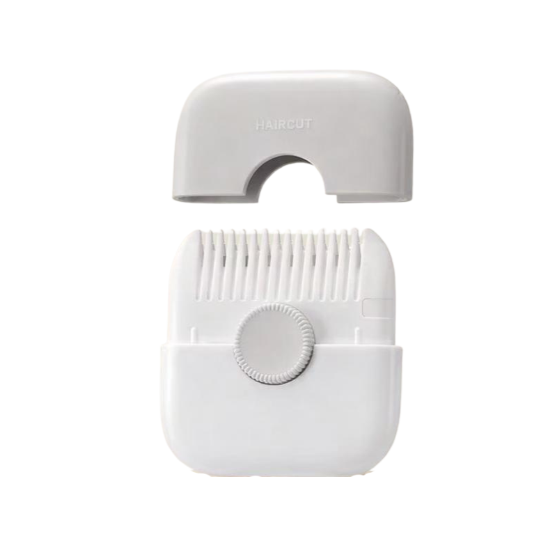 Compact travel-size hair trimmer with dustproof cap, perfect for on-the-go grooming