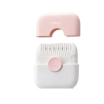 Dustproof hair trimmer next to its accessories, ready for gentle and hygienic grooming