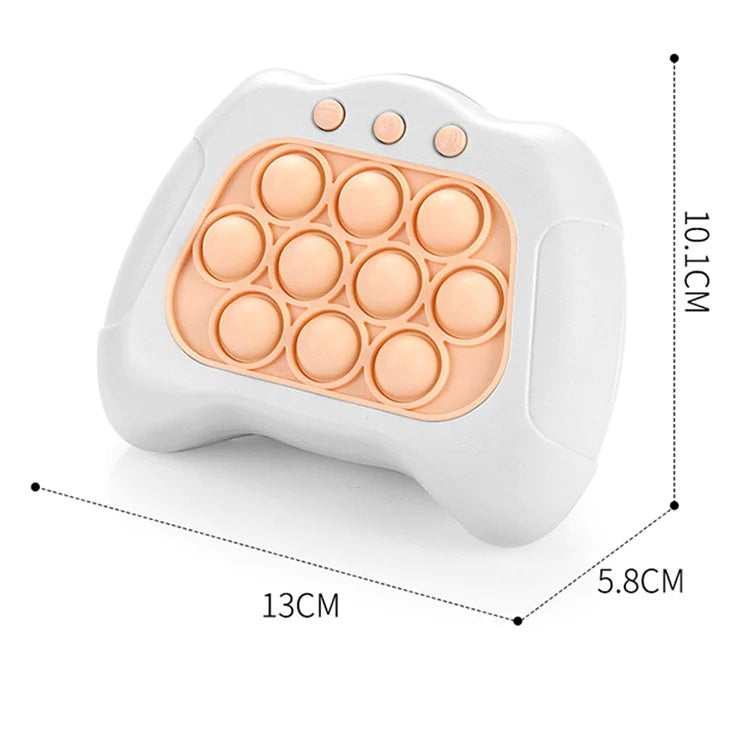 Electronic Pop It game, portable activity toy for hand-eye coordination in children