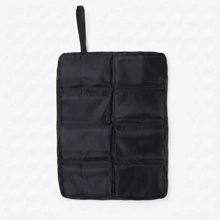 Comfortable unfolded camping seat pad, ready for outdoor recreation, hiking & travel, providing instant cushion.