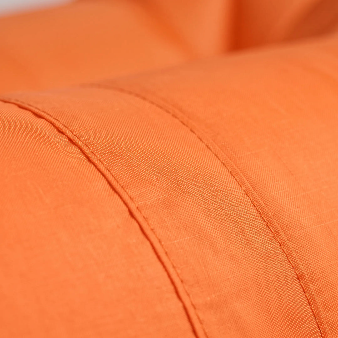 Easy setup inflatable air chair, no pump required. Great for camping, park, festivals, or backyard outdoor seating.