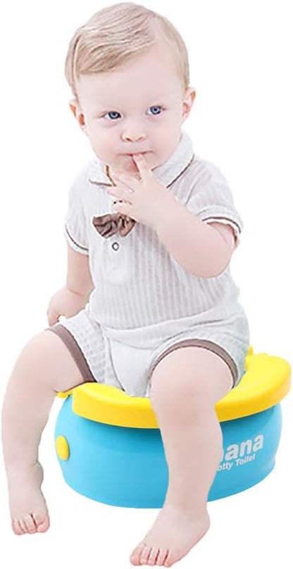 Unisex travel potty training seat, designed for toddlers, ensuring convenience and cleanliness.