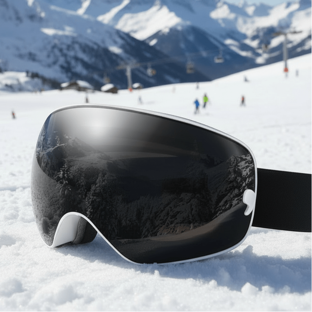 Unisex premium ski goggles for winter sports. Anti-fog, UV400 protection & night vision lens.