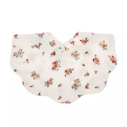 Unisex premium soft cotton baby bib in a vibrant yellow, adding a pop of color to infant outfits