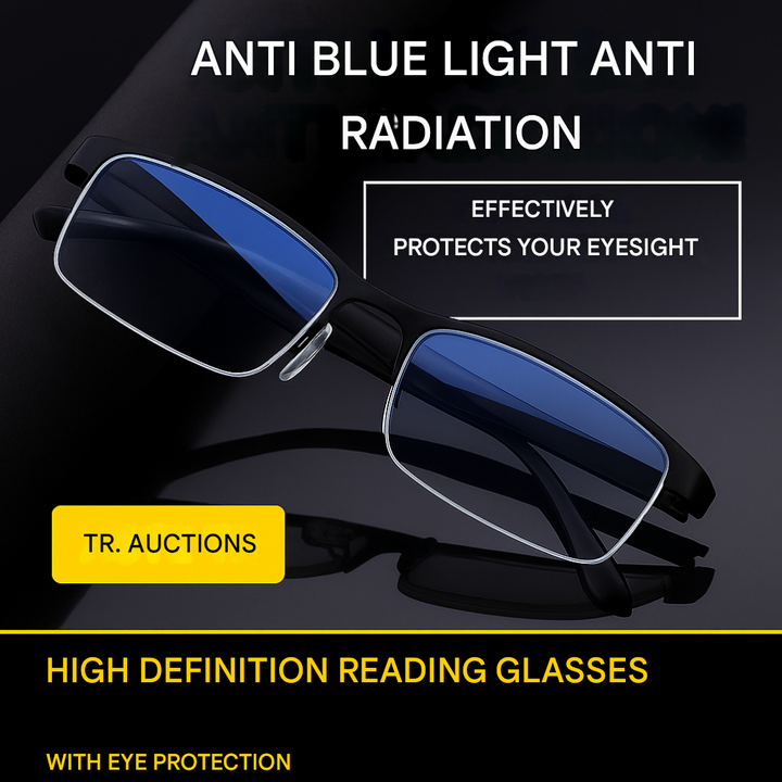 Unisex progressive multifocal reading glasses for clear vision. Comfortable, lightweight optical eyewear for men & women.