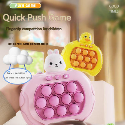 Portable Quick Push Fidget Game, a fun sensory toy for stress relief and quick reactions