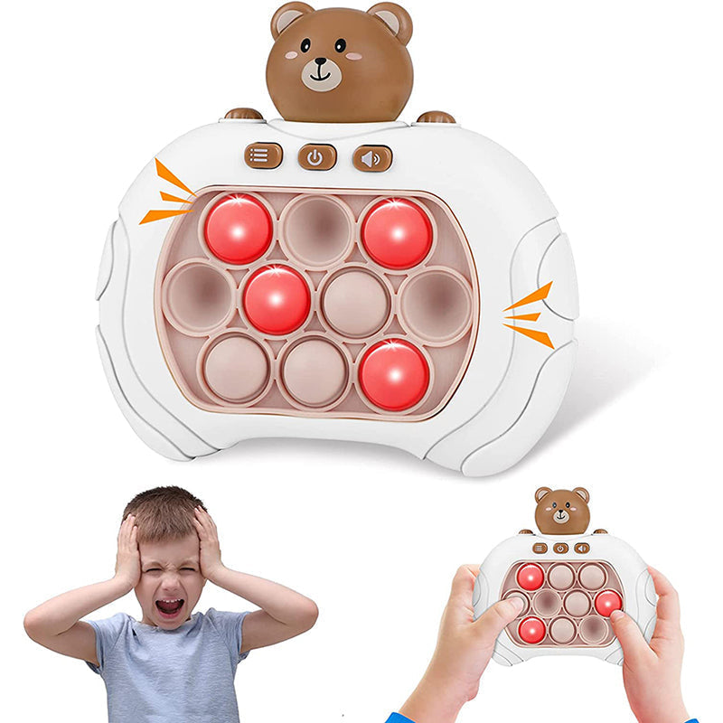 Kids' Quick Push Sensory Activity Toy, a portable reaction game for on-the-go fun