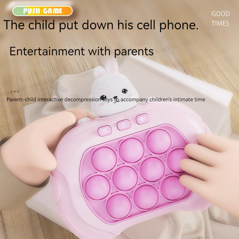 Unisex Quick Push Reaction Game, a vibrant fidget toy for engaging sensory play