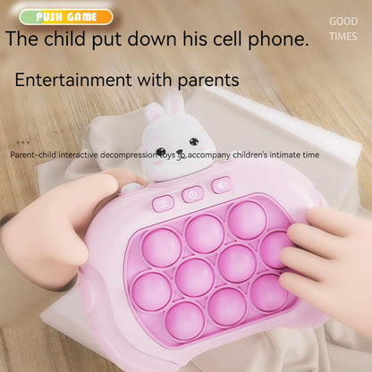 Unisex Quick Push Reaction Game, a vibrant fidget toy for engaging sensory play