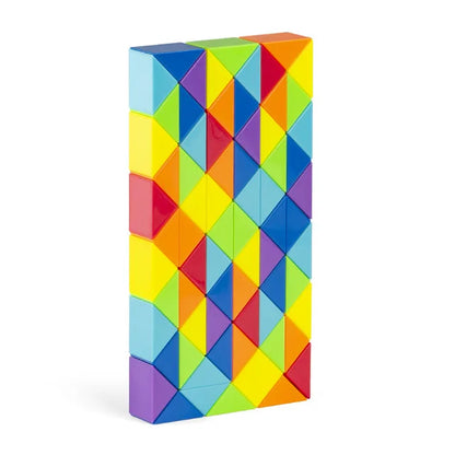 Creative play Rainbow Magic Cube, a challenging fidget puzzle toy for all ages