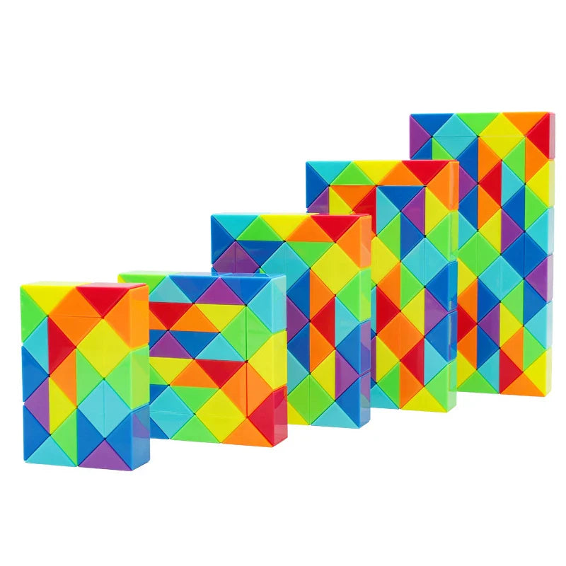 Educational Rainbow Magic Cube Fidget Toy, perfect for developing problem-solving skills