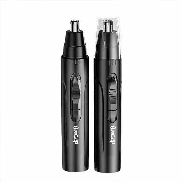 Modern essential: Unisex rechargeable nose & ear hair trimmer. Maintain effortless cleanliness with painless electric grooming.