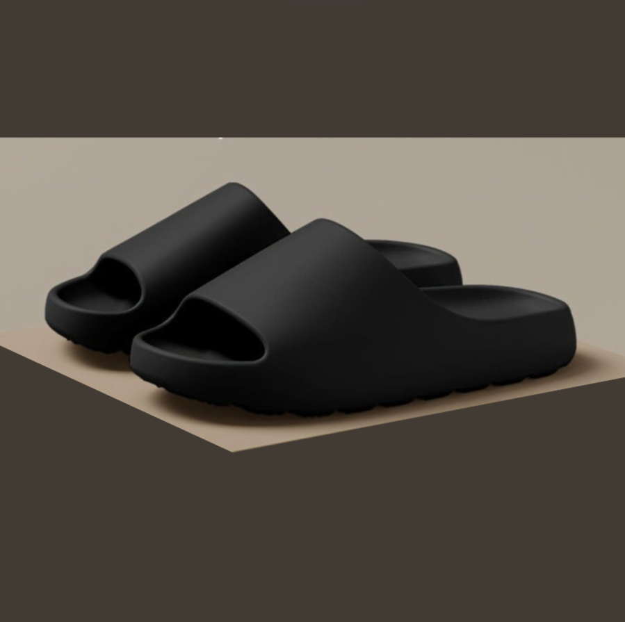 Soft Remy Cloud Slippers: unisex waterproof open-toe EVA slides. Ideal lightweight house, shower & beach sandals.